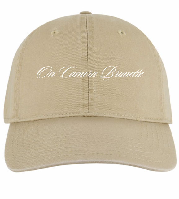 ON CAMERA BRUNETTE HAT